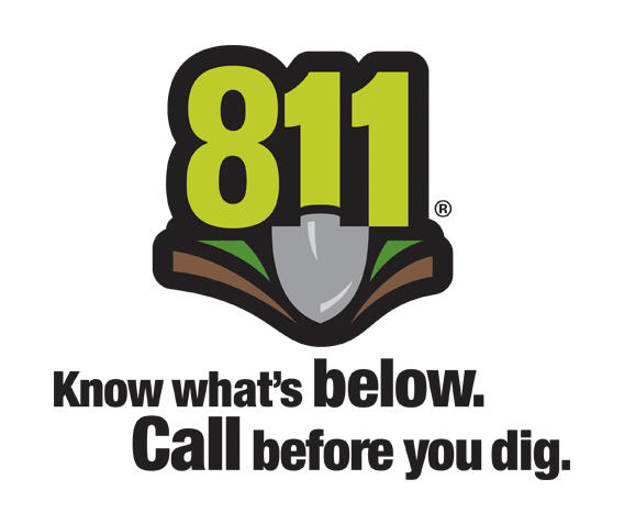 Green 811 Call Before You Dig logo